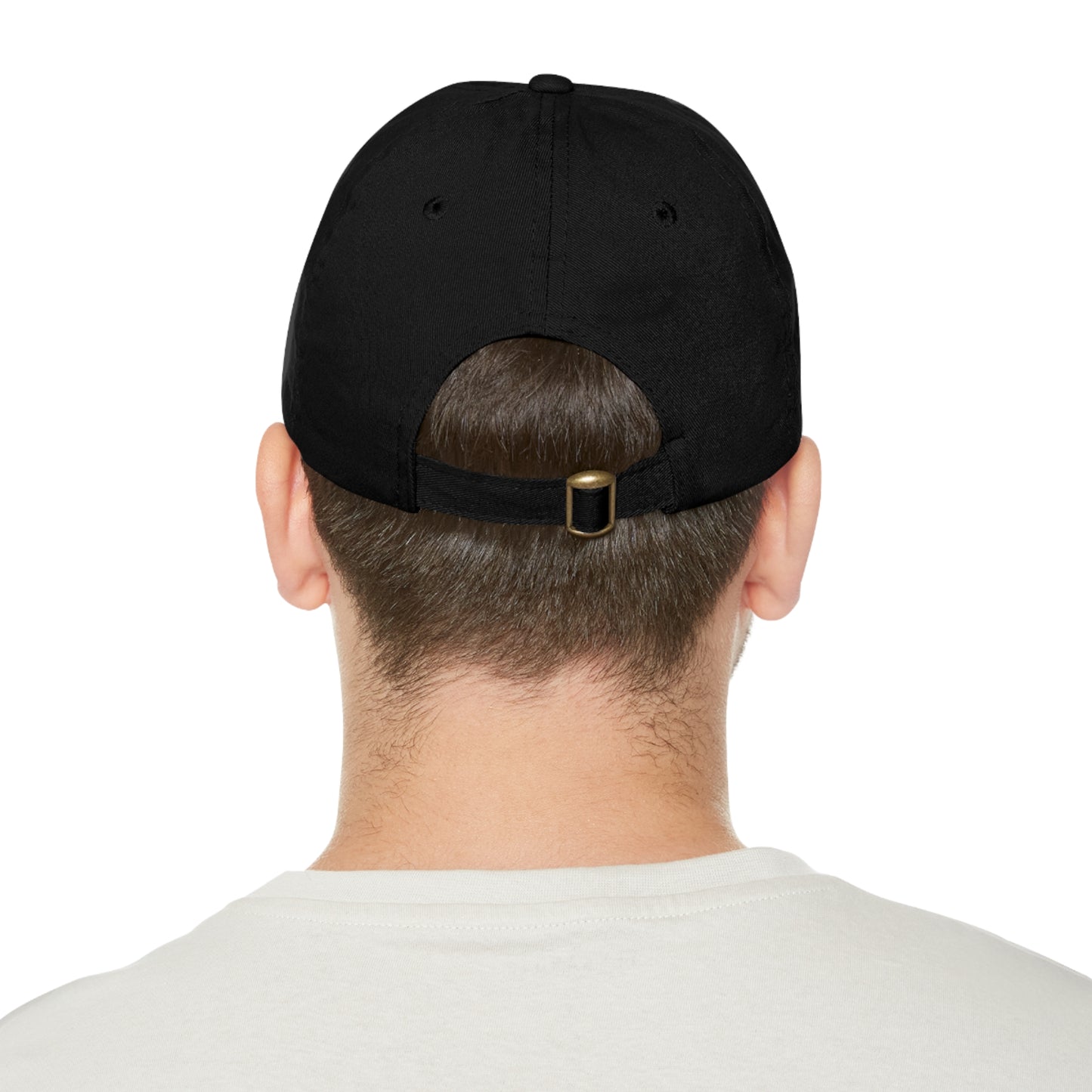 Self Made Bitcoiner Red Hat with Leather Patch (Crypto Currency, Bitcoin, Hat)