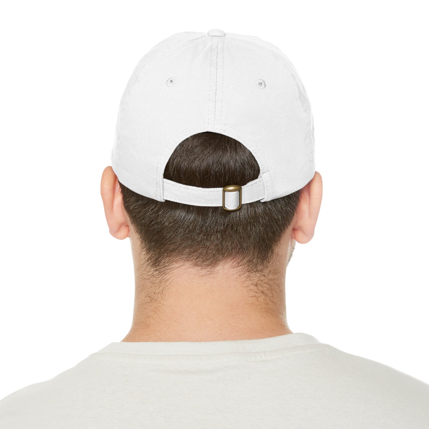 Self Made Bitcoiner Red Hat with Leather Patch (Crypto Currency, Bitcoin, Hat)