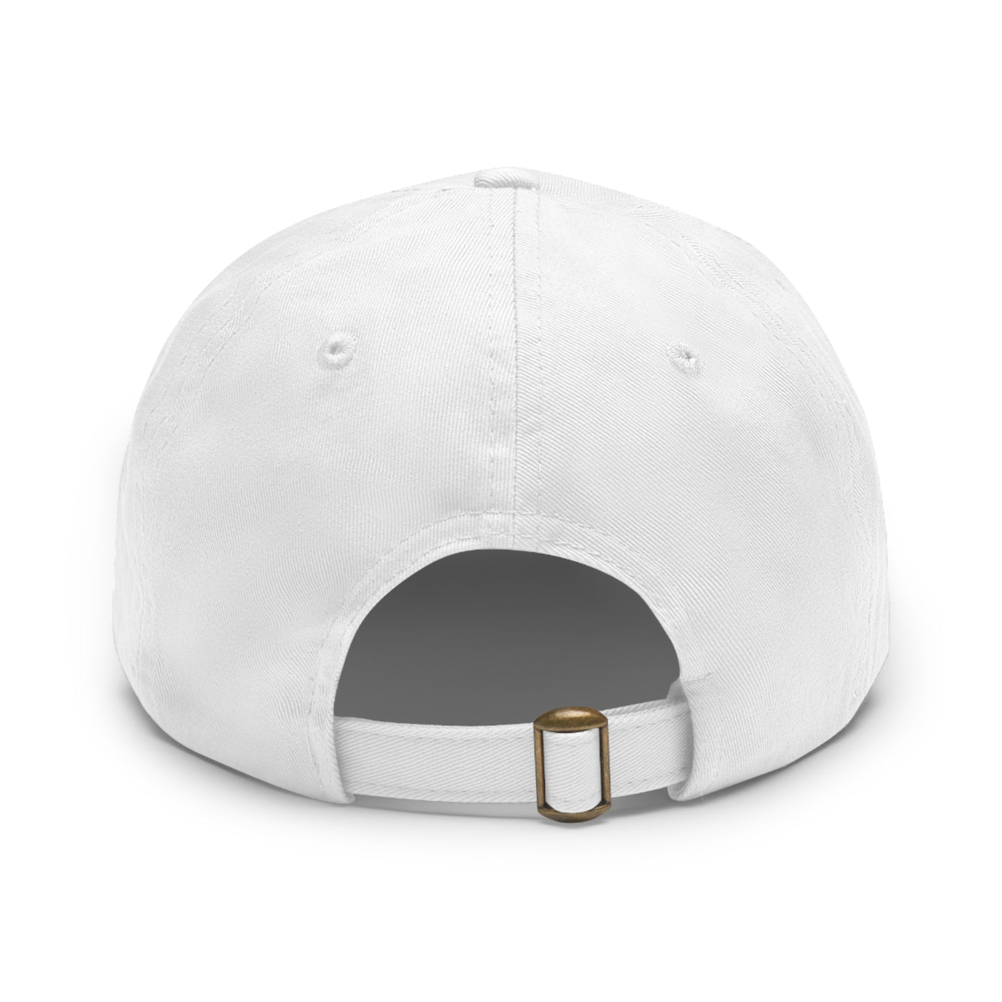 Self Made Bitcoiner Red Hat with Leather Patch (Crypto Currency, Bitcoin, Hat)