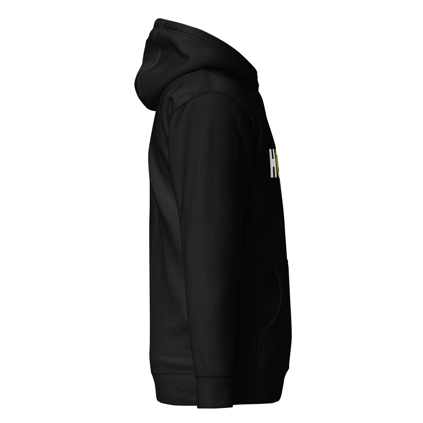 HODL Black Hoodie with Bitcoin Logo  (Unisex Hoodie)